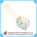 High quality CMYK printing art paper perforated paper box wholesale